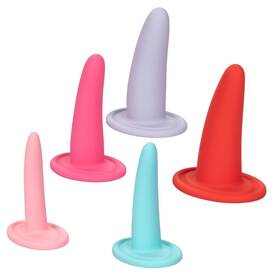 Se133830 California Exotic Vaginal Dilator Wearable Silicone Rejuvenate Pelvic Floor 5 Piece Set