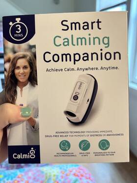 Calmigo 860001804614 Smart Calming Companion For Anxiety/stress Relief - Open Box Never Used
