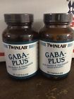 Capsules Supplement 50 Lot 2 Gaba Twinlab Vitamins Health -
