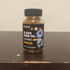 Careleaf 850065183190 Black Seed Oil Gummies With Turmeric And Pomegranate 200mg Antioxidant