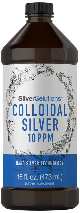 Cl30131 Carlyle Colloidal Silver Liquid 10 Ppm 16 Fl. Fl Oz Pack Of 1 Clear