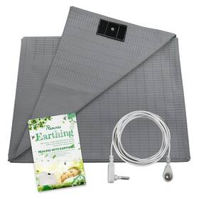 Cbintelligex 766683207531 Grounding Sheet With Connection Cable Silver Fiber