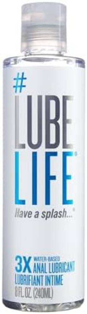 40829 Cc Wellness Llc Lubelife 3x Anal Lubricant Water-based Men And Couples Extra Protection