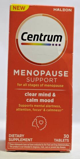 Centrum 305736556716 Menopause Support Clear Mind And Calm 30 Tablets