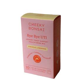 Cheeky Bonsai 860006575618 Bye Uti Urinary Tract Support Health Drink Mix Plant Based