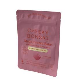 Cheeky Bonsai 860006575656 Mega Energy Babe Natural Patches For Women -ree 16 Fl Oz