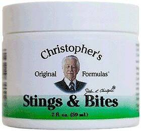 Christophers Original Formulas 084783340119 Stings And Bites 2 Oz Cream