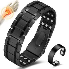 Usq230307003 Cigmag 3x Magnetic Bracelets For Men Ultra Strength Magnets Upgrade Folding Clasp Ti