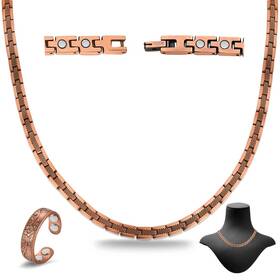 Usxq2023042001 Cigmag Copper Necklace For Men Women - Magnetic 99 Solid Pure Ring S