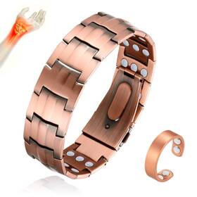 Usxq2023112004 Cigmag Cigamg 3x Copper Bracelet For Men Triple Strength Magnets Pure Magneti
