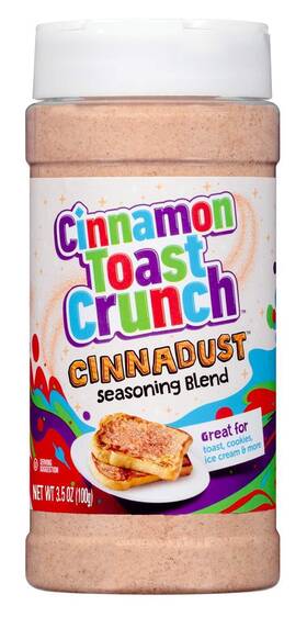 Cinnamon Toast Crunch 041351502164 Cinnadust Seasoning 3.5 Ounce Pack Of 1