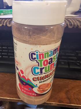 Cinnamon Toast Crunch 041351529147 Cinnadust Seasoning 12.75 Ounce Pack Of 1