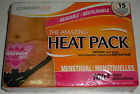 Comfortnow Instant Reusable Heat In A Click Warmer Pad Pack Menstrual Cramps New 891002002013
