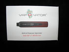 Convection-hybrid-smoke Vap-o-nator Vaporizer-- Free Vap--nator--red-- Hand Held