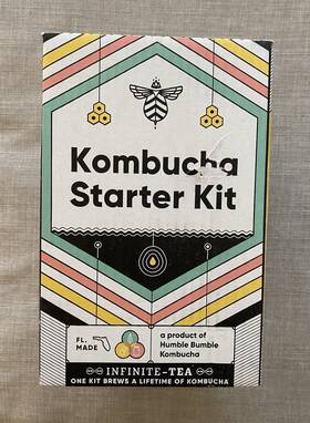 Craft A Brew 858267004930 Kombucha Starter Kit Humble Bumble / Infinite Tea New Open Box