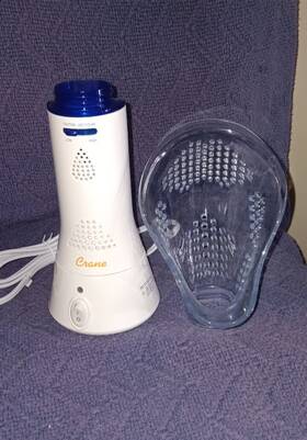 Crane 818767012071 Personal Inhaler For Allergy Relief With Comfortable Face Mask