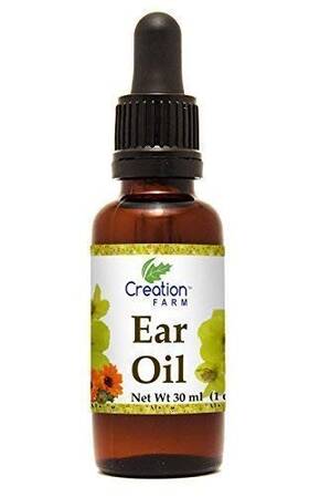 55130181 Creation Farm Inc. Ear Oil Drops With Mullein Calendula St Johns Wort All Natural