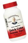 Cro89136 Christophers Quick Colon Part Vegetarian Capsules Mg Each 084783891369