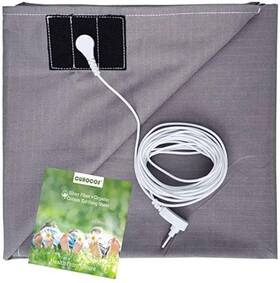 Cuaocos 762715211279 Grounding Sheets King Size With Cord - Silver Fiber Conductive Sheet