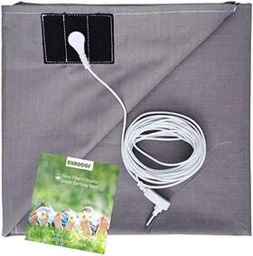 Sb-123 Cuazccs Grounding Sheets With Cord Queen Size - Silver Fiber Conductive Sheet