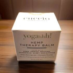 Cuccio 012443140250 New Somatology Yogahhh Naturl Hemp Therapy Muscle Balm 2oz/60ml