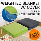 Cxcxz007781524012826 Vevor Heavy Gravity Sensory Weighted Blanket Lbs Breathable 871248321475