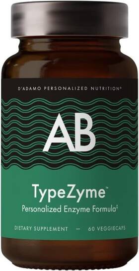 Dadamo Personalized Nutrition 892165002674 Dftadamo Typezyme - Digestive Enzyme Blood Type Ab