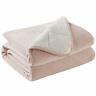 Dc50-0022 Sherpa Weighted Throw Blanket For Adults Fuzzy Blush
