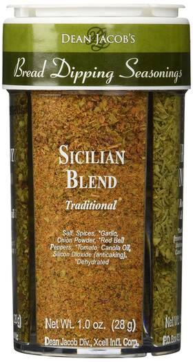 B000tgx6m4 Dean Jacobs Bread Dipping Seasonings - 4 Spice Variety 1 Ounce Pack Of