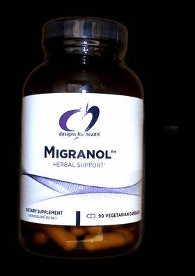 Designs For Health 879452001145 Migranol Herbal Support 90 Vegetarian Capsules