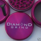 Diamond " Aluminum Prices Herb 2.25 4 Pink Grinder 56mm Screen Grind Piece