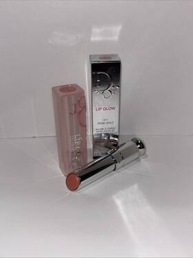 Dior 348901550697 Addict Lip Glow Reviving Balm 011 Rose Gold 3.2g .11 Oz New In Box