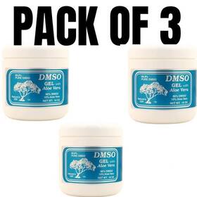 Dmso 606746211740 Gel With Aloe Vera 90% / 10% 16 Oz Pack Of 3