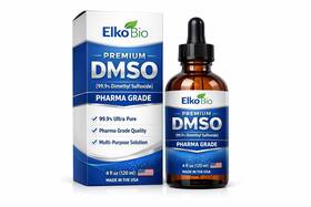Elkodmso09251965 Dmso 4 Oz. Glass Bottle Pure 99.9% Usp/nf/acs Pharma Grade Liquid