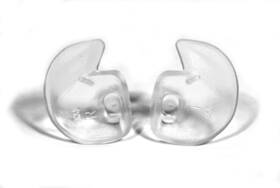 Dff05 Docs Proplugs 772195335129 Pro Medium Vented Ear Plugs - Clear