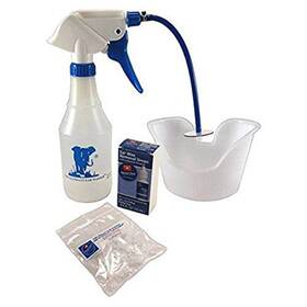 Doctor Easy Medical Products 783349000053 Elephant Ear Washer Bottle System Kit Blue/clear/white 4 Pie