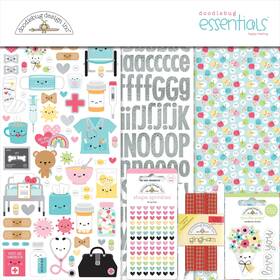 5a0023dr-1g6f8 Doodlebug Essentials Page Kit 12 Inch X12 -happy Healing