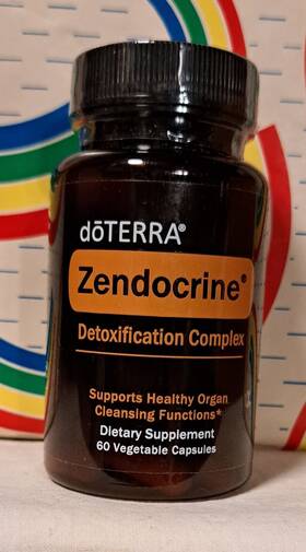 60225416 Doterra Zendocrine Detox Blend - 60 Capsules New/sealed Unexpired