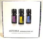 Doterra Introductory Trio Kit Lavender Lemon Peppermint Brand New Sealed