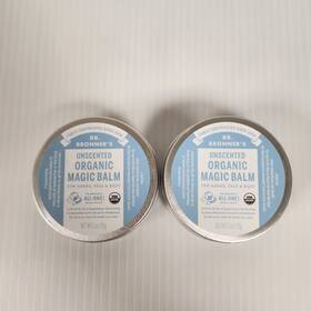 Dr. Bonners 018787500910 Bronners Organic Magic Balm Unscented Hands Face Body 2 Oz Sealed Lot Of