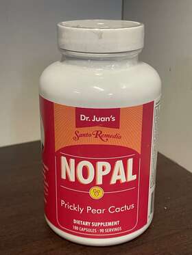 Dr. Juans 810047700302 180ct Santo Remedio Nopal Prickly Pear Cactus Dietary Supplement 2026
