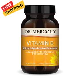 10313 Dr. Mercola Vitamin E - Supports Healthy Skin And 90 Count Pack Of 1