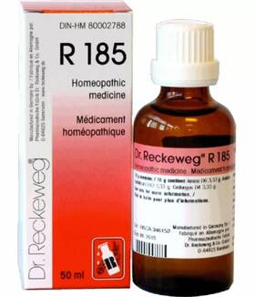 R185 Dr Reckeweg 250632501574 - Hypertension Drops 50ml