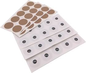 Dragon Acupuncture 894423055374 Magnetic Acupressure Patches 600 Gauss 30 Magnets Replacement Adhesives Kit