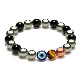 Drkao 768834138213 Unique Original Design Magnetic Therapy Bracelet For Men Lucky 7 Power Heali