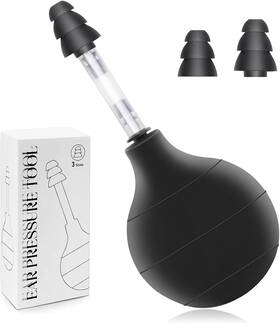 Ear Pressure Tool Portable Relief Suction Device 598481871865 With 3 Tip Sizes 12z