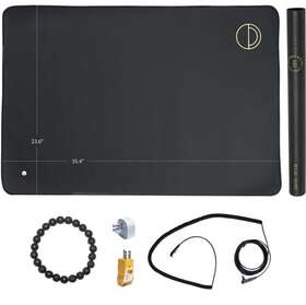 Earth And Moon 696177205227 Grounding Mat Pad For Bed 35.4 Inch X 23.6 Starter Kit 35 In 23