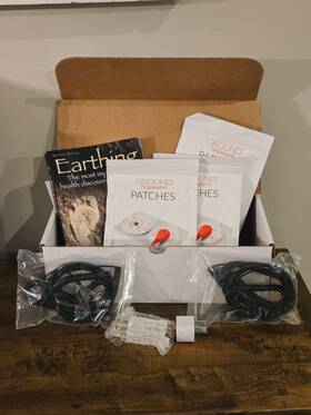 Earthing 858160008356 Ground Therapy Patch Kit 90 And Book - By Clinton Ober