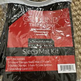 72380363600ob Earthling Elite Grounding Earthing Sleep Mat By Ultimate Longevity Clint Ober Twin