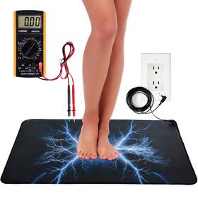 Earthvera 199284035195 Grounding Mat For Feet And Desk Better Sleep Pain Relief Emf Protection 24 Inch